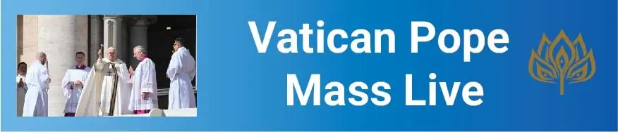 vatican pope mass live